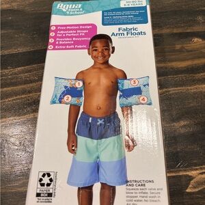 Blue Fabric Arm Floats